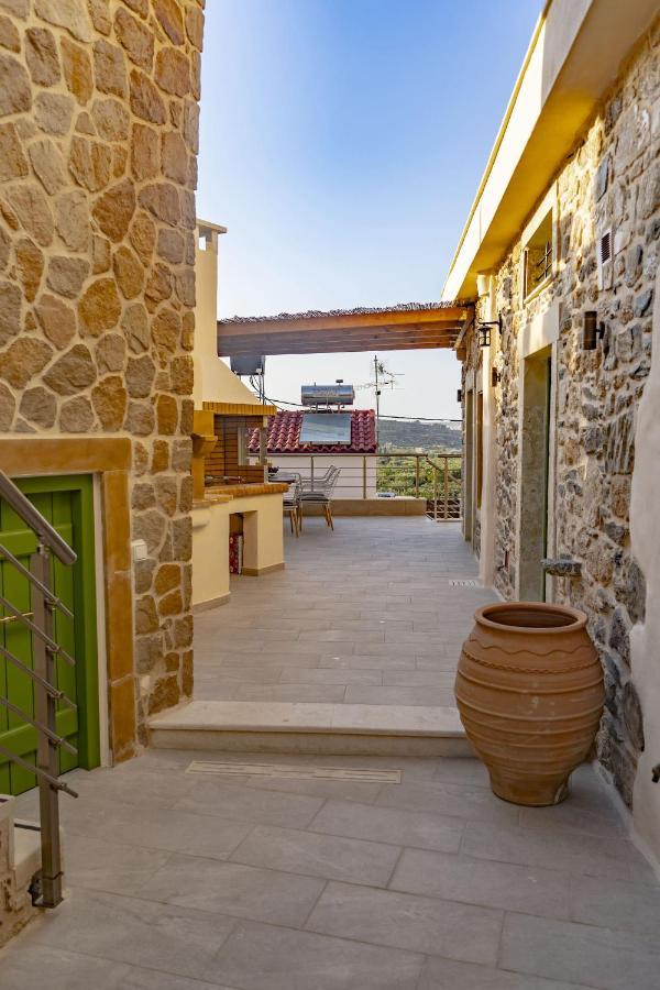 Вілла Aggel'S House - Stone House - Private Pool - Courtyard - Countryside Views Kato Episkopi Екстер'єр фото