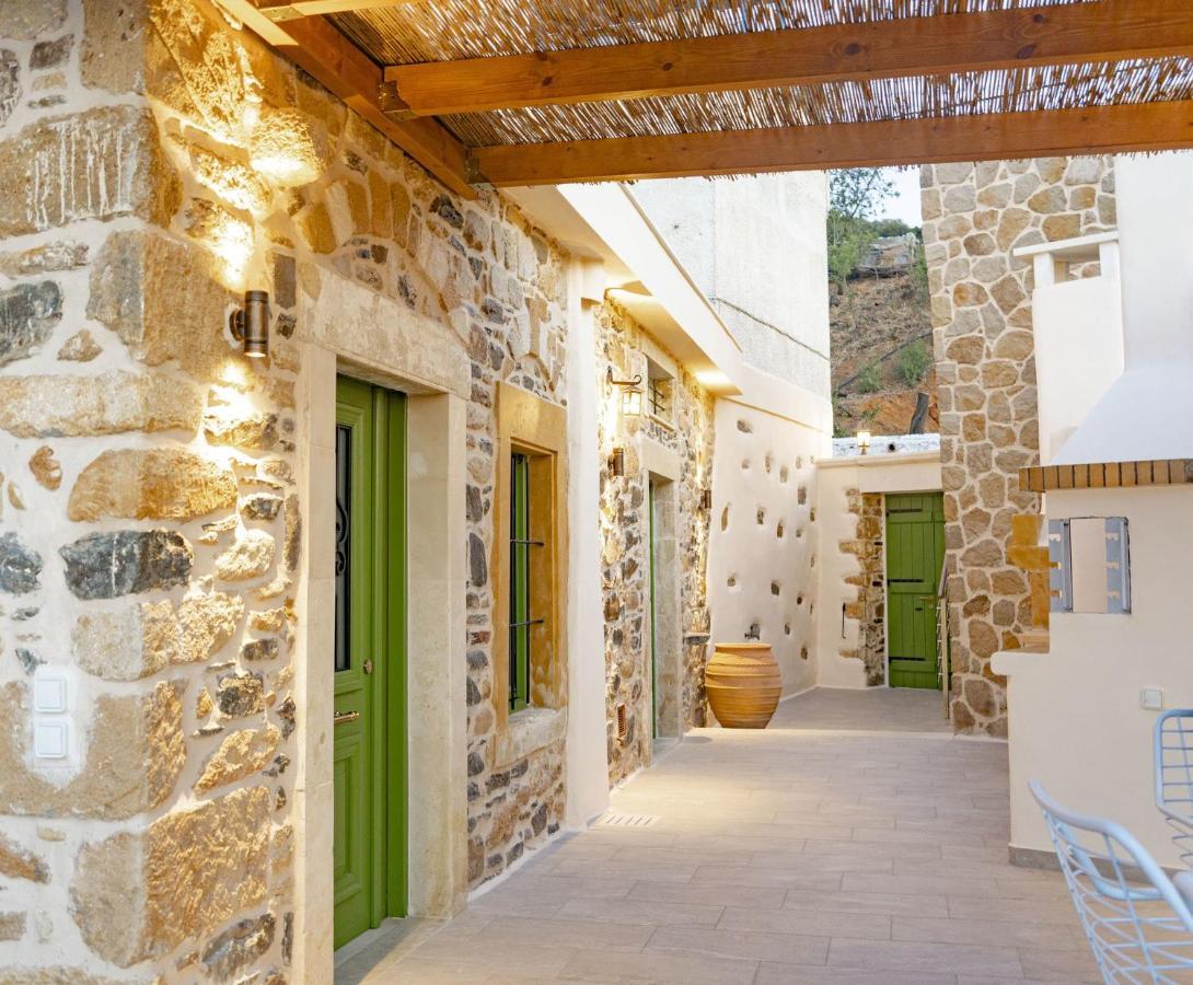 Вілла Aggel'S House - Stone House - Private Pool - Courtyard - Countryside Views Kato Episkopi Екстер'єр фото