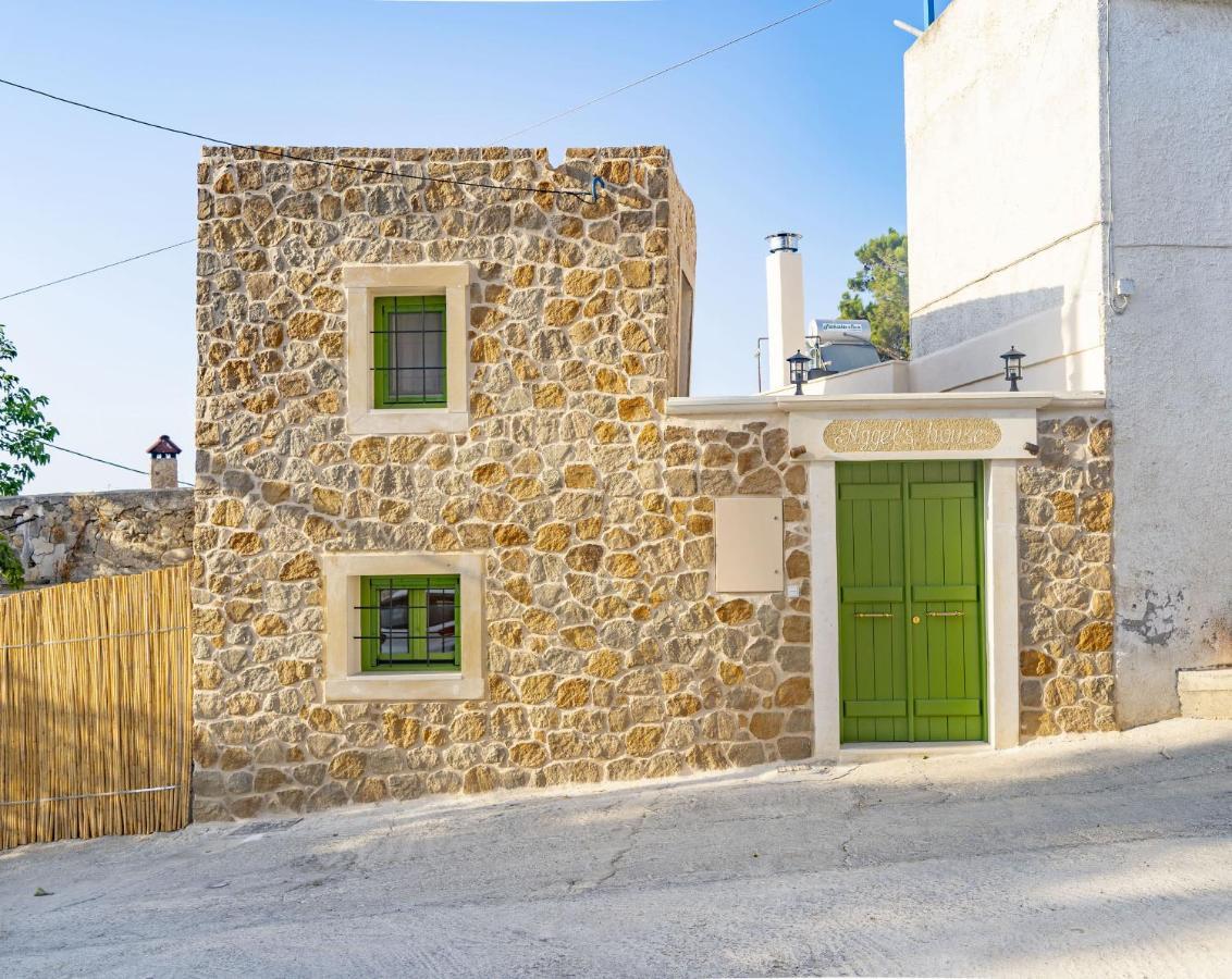 Вілла Aggel'S House - Stone House - Private Pool - Courtyard - Countryside Views Kato Episkopi Екстер'єр фото